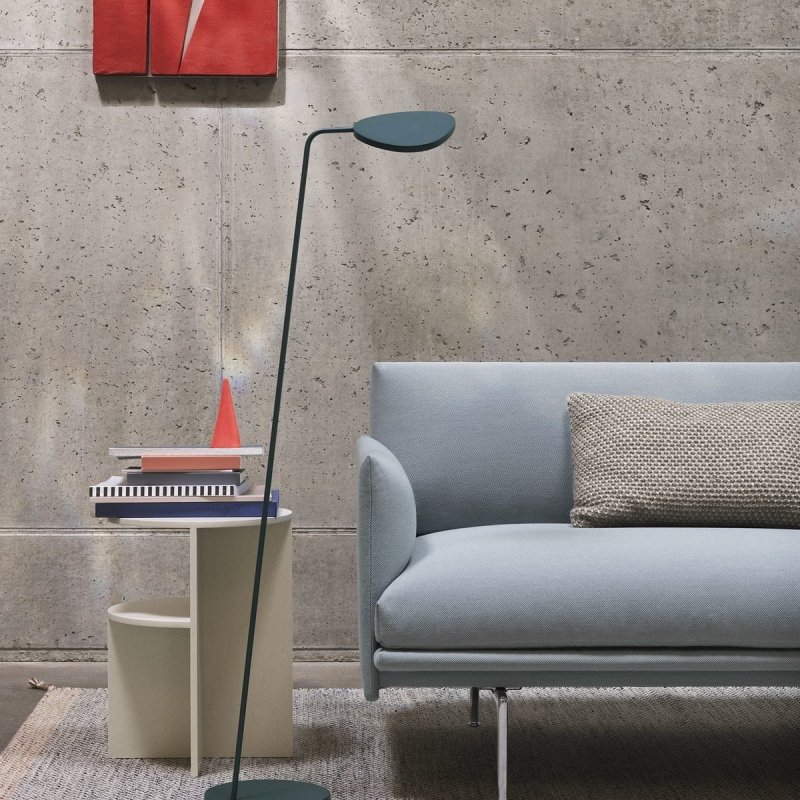 Muuto LEAF Lampa Podłogowa - Czarna