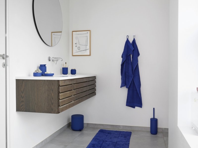 ZONE Denmark UME Kosz na Śmieci Łazienkowy 4 l / Granatowy Indigo