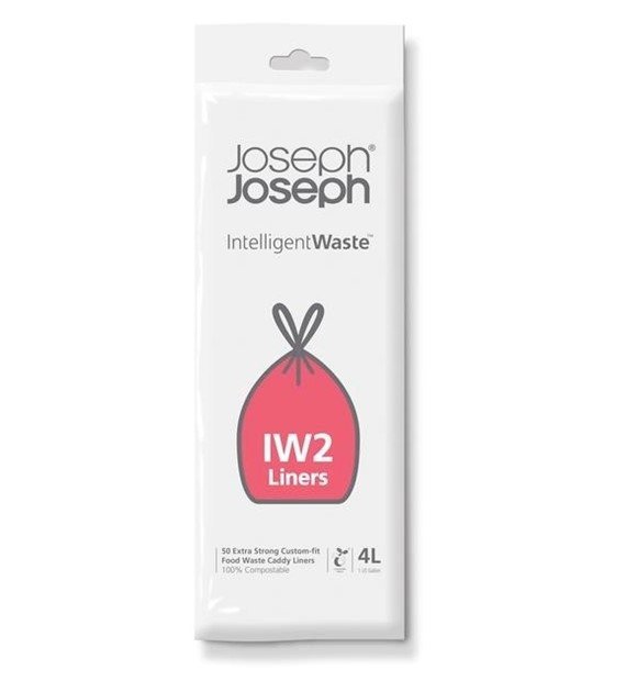 Joseph Joseph Inteligent Waste - Worki na Śmieci do Kompostowania do Kosza TOTEM 50 Szt.