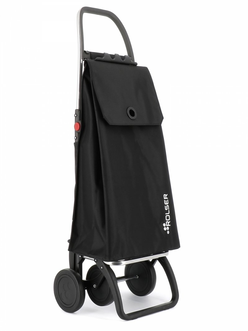 Rolser AKANTO MF 4L Wózek na Kółkach - Torba na Zakupy / Czarny
