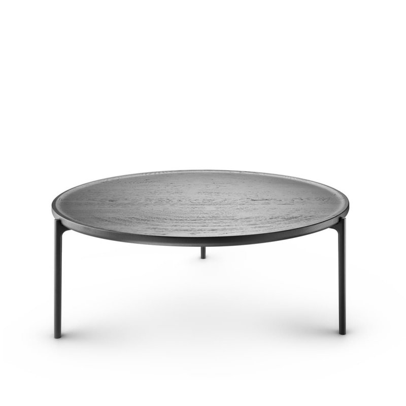 Eva Solo SAVOYE Okrągły Stolik Kawowy 90 cm (wys. 35 cm) Czarny