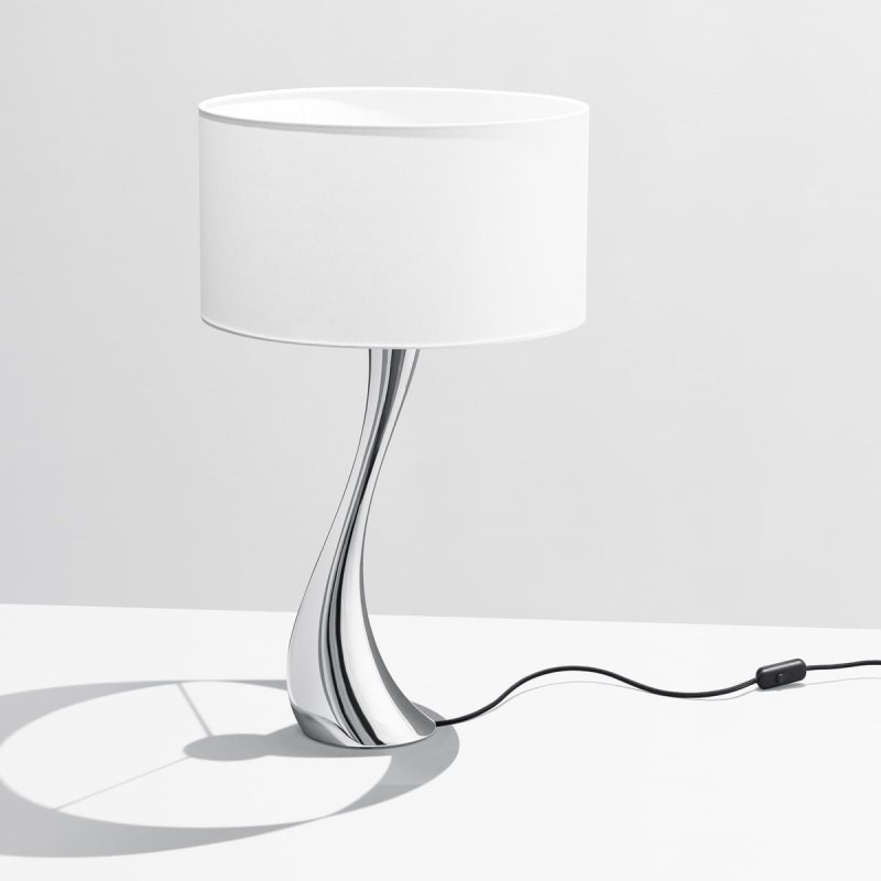 Georg Jensen COBRA Lampa Stołowa 56 cm Biała