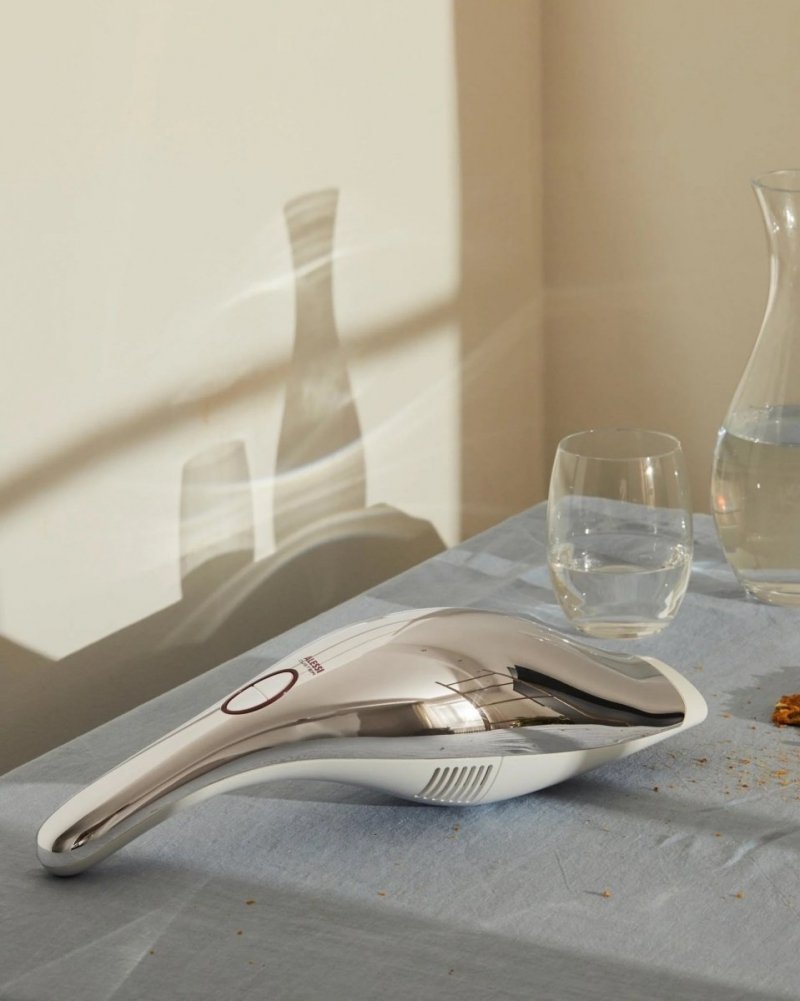 Alessi SG67 Odkurzacz Bezprzewodowy - Ręczny / Srebrny