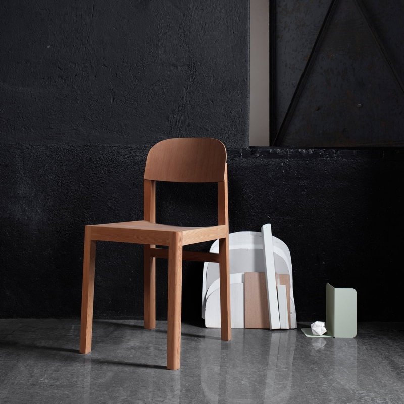 Muuto WORKSHOP Krzesło - Czarne
