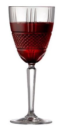 Lyngby Glass BRILLANTE Kryształowe Kieliszki do Czerwonego Wina 290 ml 4 Szt.