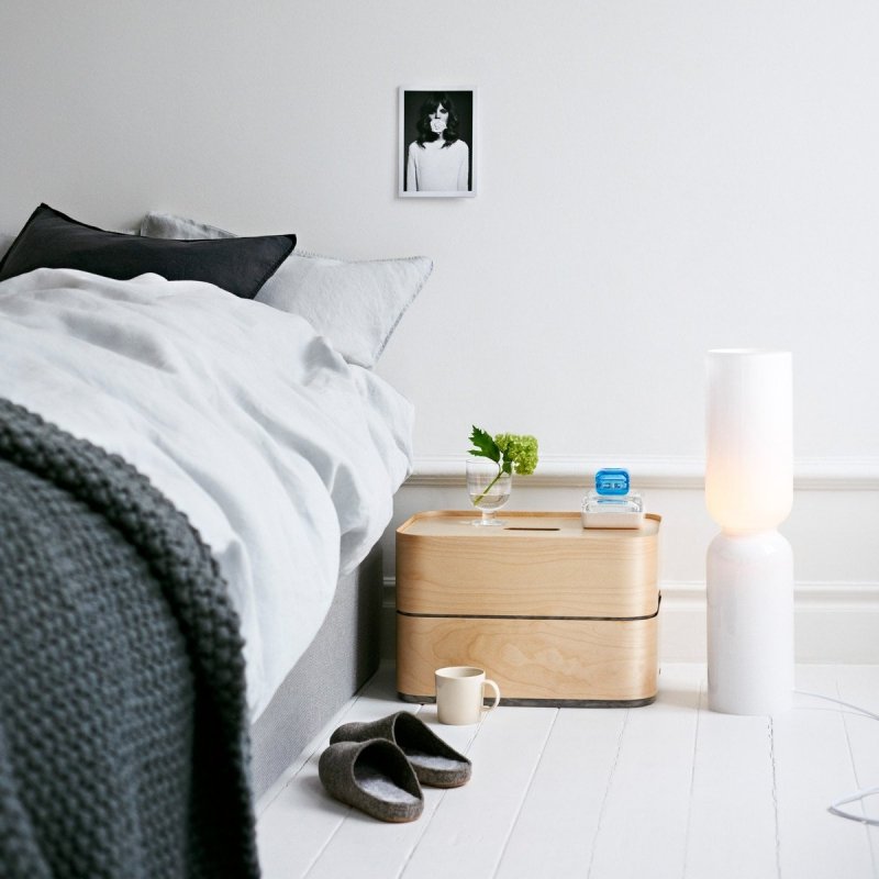 Iittala LANTERN Lampa Podłogowa 60 cm / Biała