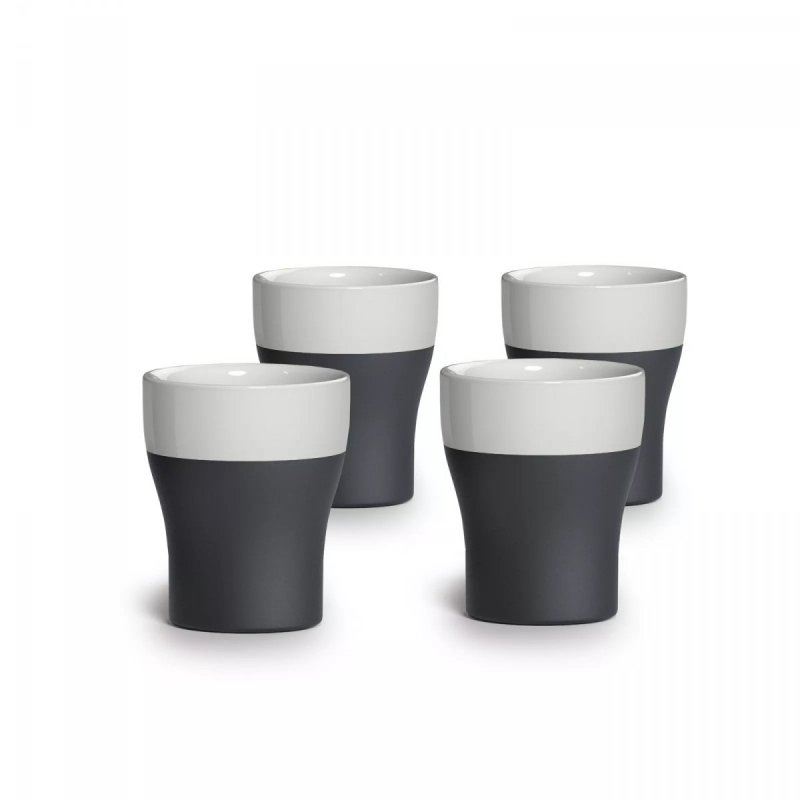 Magisso COOLING Ceramiczne Chłodzące Kieliszki do Wódki, Likieru 50 ml 4 Szt. / Czarne