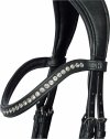 Ogłowie Nero Soft z miękkiej skóry Full srebrne wykończenie Harrys Horse
