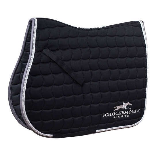 Schockemöhle Sports Czaprak skokowy Dynamite SL, Black/silver, WB