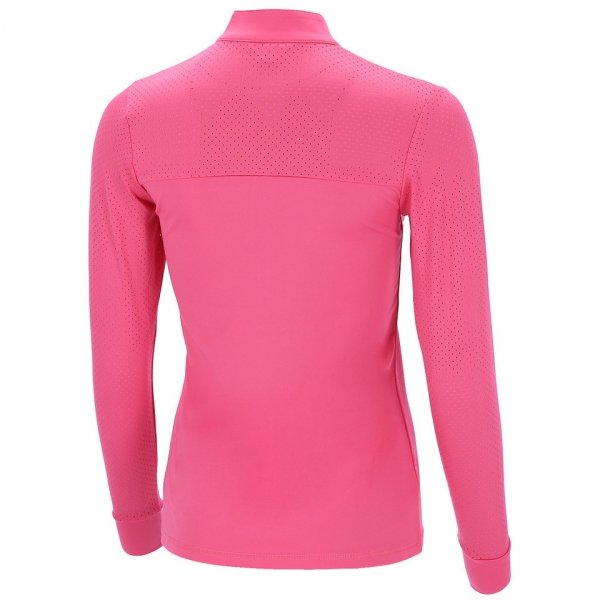 Schockemöhle Sports Koszulka techniczna na długi rękaw Penelope Style Hot Pink