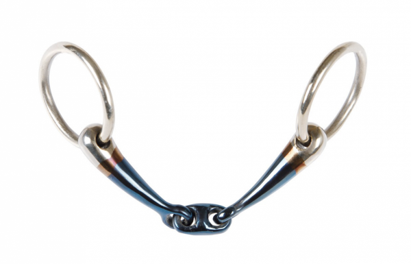 Wędzidło podwójnie łamane Harry's Horse Sweet Iron 14mm