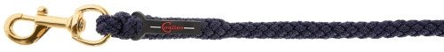 Uwiąz dla konia TopLine, zwykły karabińczyk, 200 cm, Covalliero granat