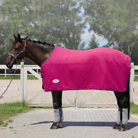 Derka York Ekona bordowo-granatowy, roz. 145cm
