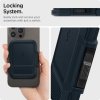 Spigen Lock Fit MagSafe - Portfel magnetyczny (Metal Slate)