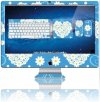 Nexgen Skins - Zestaw skórek na obudowę z efektem 3D iMac 27 (Hearts and Daisies 3D)