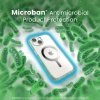 Speck Presidio Perfect-Clear MagSafe - Etui iPhone 16e / iPhone 15 / iPhone 14 / iPhone 13 (Clear / Chrome Finish / Serene Silve