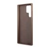 Guess 4G Metal Logo - Etui Samsung Galaxy S23 Ultra (brązowy)