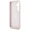 Karl Lagerfeld Silicone Double Heads And Circle MagSafe - Etui Samsung Galaxy S25 (różowy)