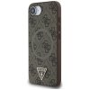 Guess 4G Ring Triangle Logo MagSafe - Etui do iPhone 16e (brązowy)
