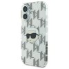Karl Lagerfeld IML Karl Head Electroplated - Etui iPhone 16 (przezroczysty)