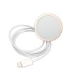 Guess Bundle Pack MagSafe IML Marble - Zestaw etui + ładowarka MagSafe iPhone 14 Pro Max (czarny/złoty)