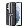 Guess 4G Printed Stripe - Etui Samsung Galaxy S23 (czarny)