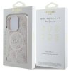 Guess 4G Ring Classic Logo MagSafe - Etui iPhone 16 Pro Max (różowy)