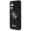 Guess Fixed Glitter Big 4G Metal Logo - Etui do Samsung Galaxy S25+ (czarny)