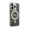 Guess 4G MagSafe - Etui iPhone 15 Pro Max (czarny)