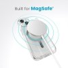 Speck Gemshell Grip + MagSafe - Etui do iPhone 16e / iPhone 15 / iPhone 14 / iPhone 13 (Clear / Chrome Finish)