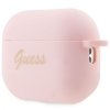 Guess Silicone Heart Charm - Etui AirPods Pro 2 (różowy)