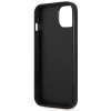 Guess Saffiano Triangle Logo Case – Etui iPhone 13 mini (srebrny)