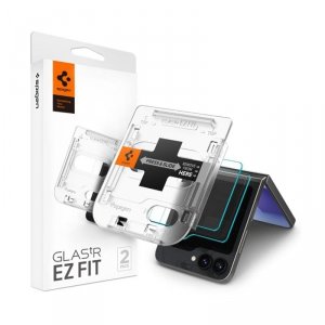 Spigen Glas.TR EZ Fit 2-Pack - Szkło hartowane do Samsung Galax Z Flip 6 / 7 FE (2 sztuki)