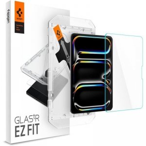 Spigen GLAS.TR EZ FIT - Szkło hartowane do iPad Pro 11 (M4, 2024) (Przezroczysty)