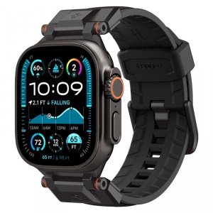 Spigen DuraPro Armor - Pasek do Apple Watch 44/45/46/49 mm (Black Edition)