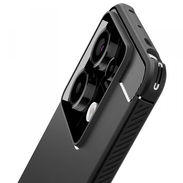 Spigen Rugged Armor - Etui do Xiaomi Redmi Note 13 Pro 5G/POCO X6 5G (Matte Black)