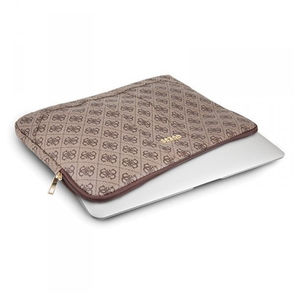 Guess 4G Uptown Computer Sleeve - Etui na notebooka 13&quot; (brązowy)