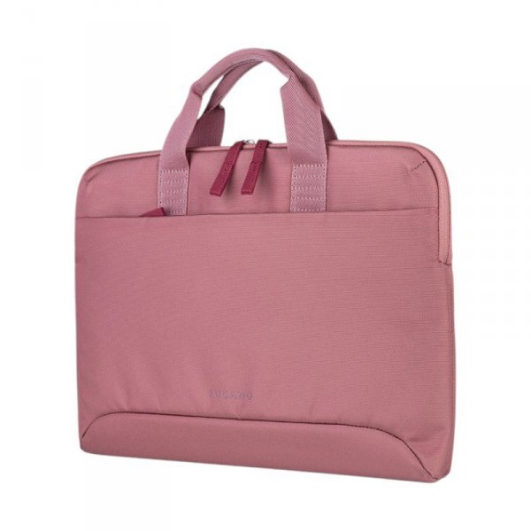 Tucano Smilza Super Slim Bag - Torba MacBook Pro 14” / Air 15” / Pro 13&quot; /Air / Notebook 14” / 13” (różowy)