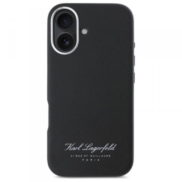 Karl Lagerfeld Hotel RSG - Etui iPhone 16 (czarny)