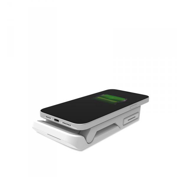 STM ChargeTree Go – Mobilna ładowarka bezprzewodowa 3w1 do iPhone, AirPods i Apple Watch (biały)