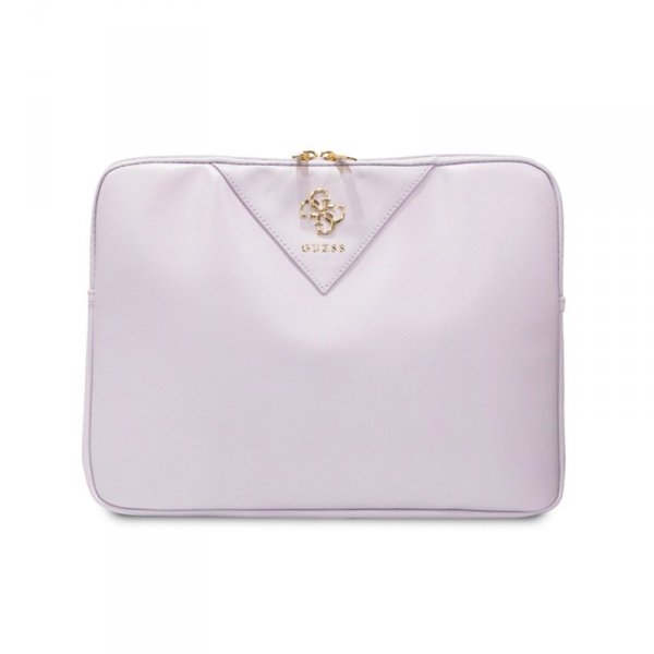 Guess Triangle 4G Sleeve - Etui na notebooka 13&quot; / 14&quot; (fioletowy)