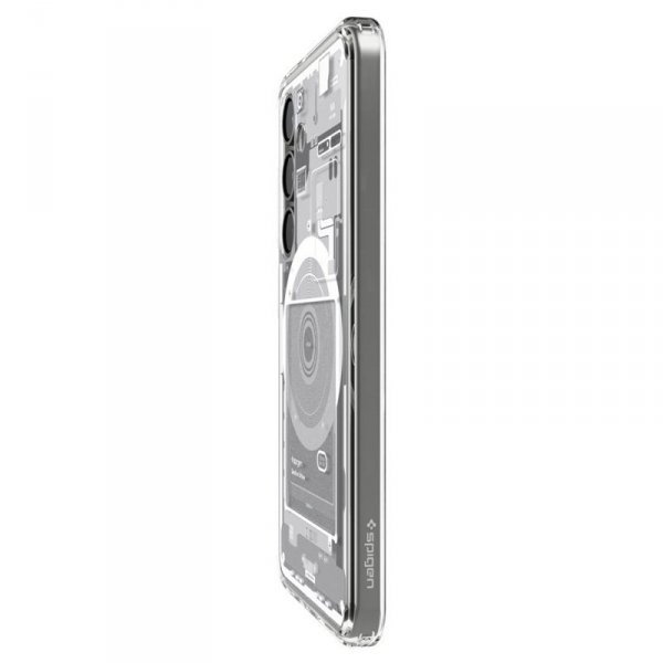 Spigen Ultra Hybrid Mag MagSafe - Etui do Samsung Galaxy S25 (Zero One White)