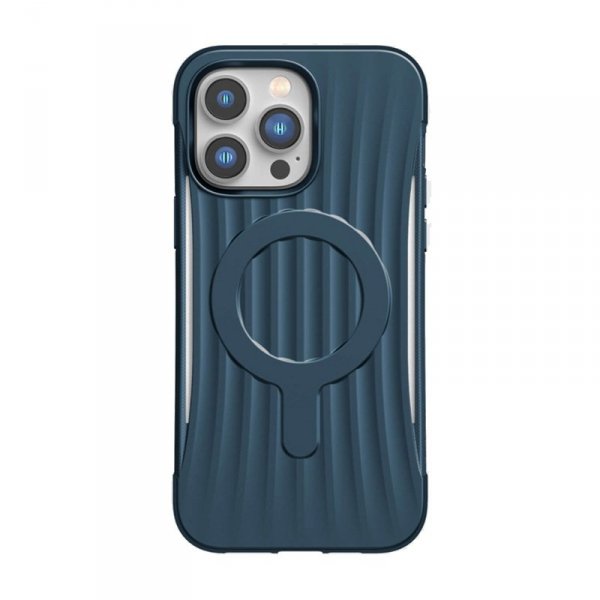 X-Doria Raptic Clutch MagSafe - Biodegradowalne etui iPhone 14 Pro Max (Drop-Tested 3m) (Marine Blue)