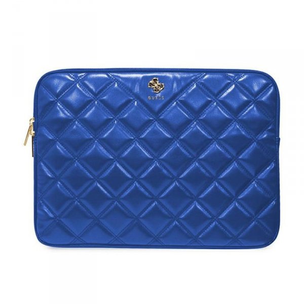 Guess Quilted 4G Sleeve - Etui na notebooka 13&quot; / 14&quot; (niebieski)