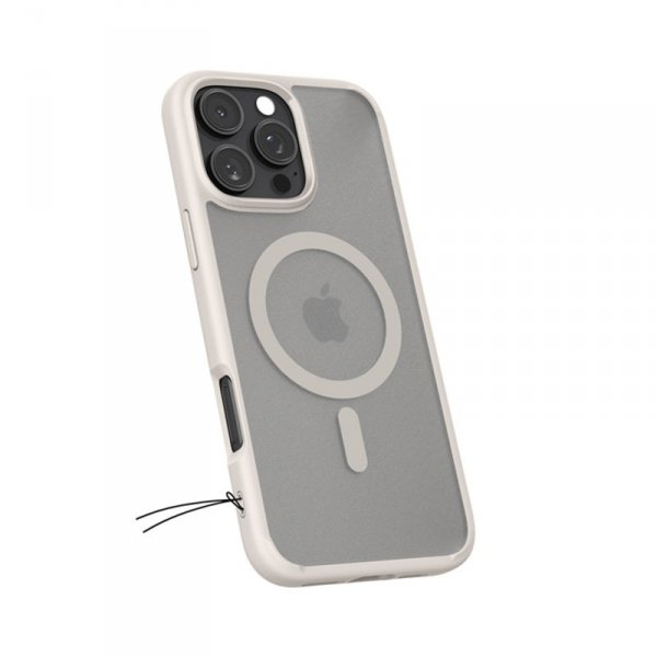 Spigen Ultra Hybrid Mag MagSafe - Etui do iPhone 16 Pro Max (Frost Natural Titanium)