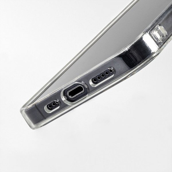Crong Clear MAG Cover - Etui iPhone 13 mini MagSafe (przezroczysty)
