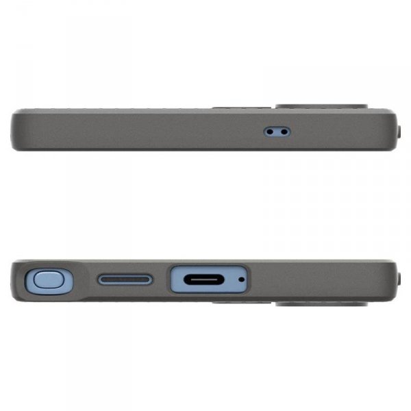 Spigen Liquid Air - Etui do Samsung Galaxy S25 Ultra (Marble Grey)