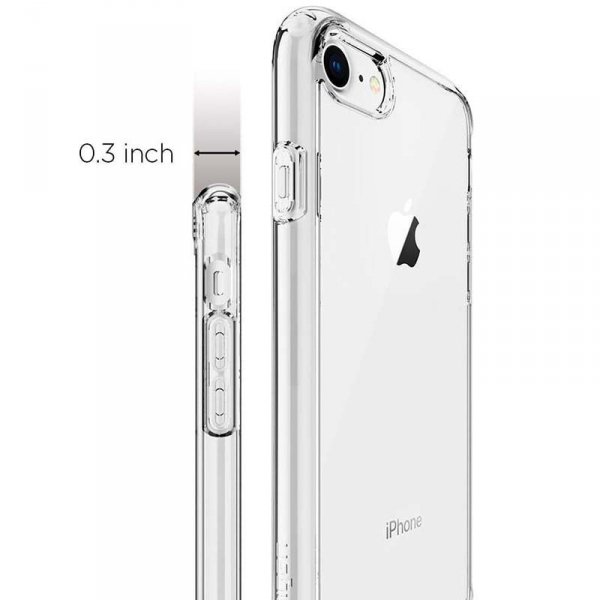 Spigen Ultra Hybrid - Etui do iPhone SE 2022 / SE 2020 / 8 / 7 (Przezroczysty)