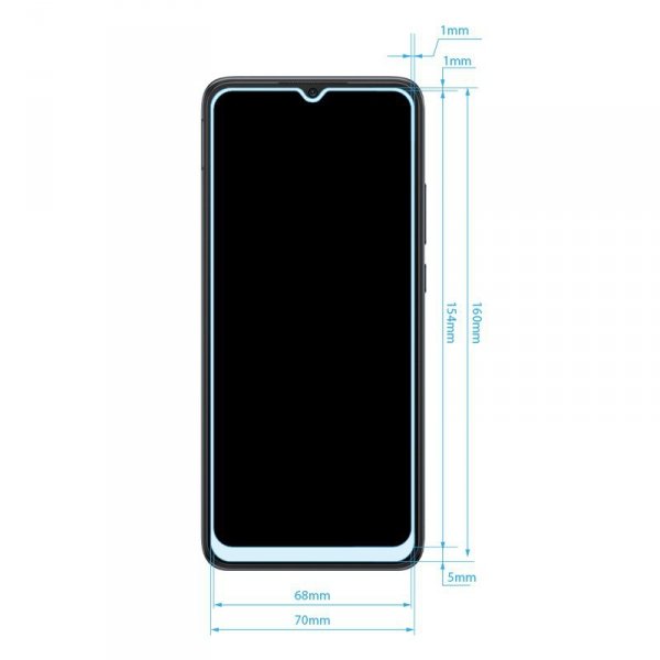 Crong 7D Nano Flexible Glass – Niepękające szkło hybrydowe 9H na cały ekran Xiaomi Redmi 10C