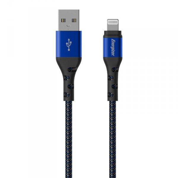 Energizer Ultimate - Kabel połączeniowy USB-A do Lightning certyfikat MFi 2m (Niebieski)